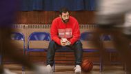 Adam Sandler as Stanley Sugerman in Hustle | Image via Netflix